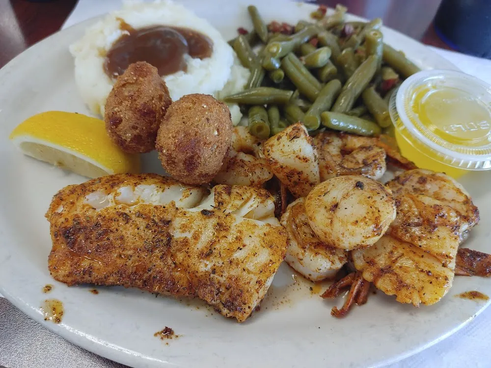 Captain's Platter Blackened