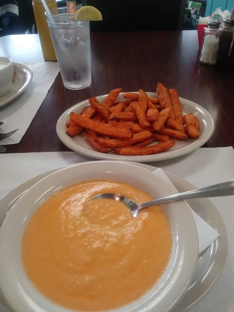 Lobster Bisque Sweet Potato Fries